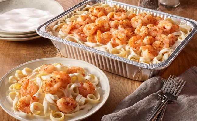 Olive Garden Shrimp Alfredo (Serves 4 - 6)