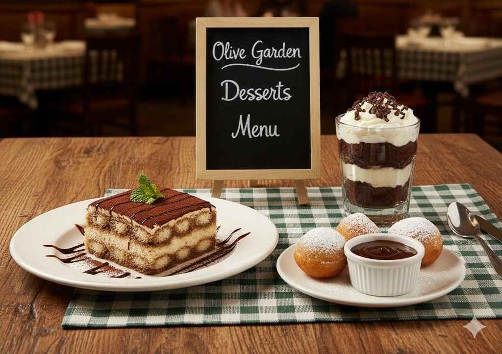 Olive Garden Desserts Menu