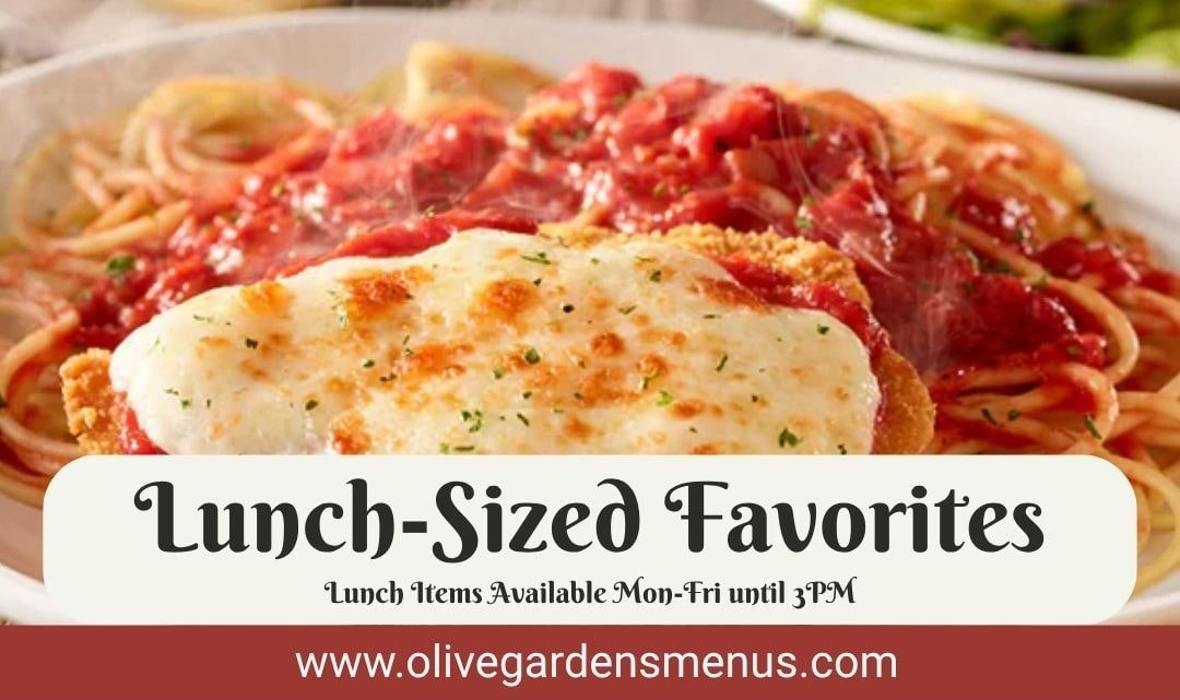 Olive Garden Lunch-Sized Favorites